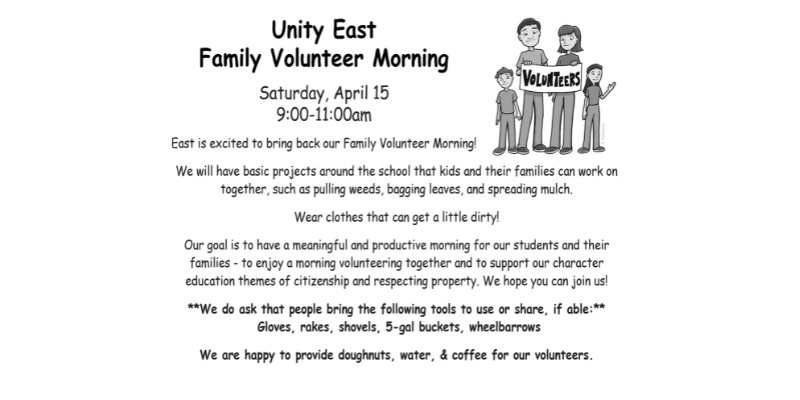 Family Volunteer Morning