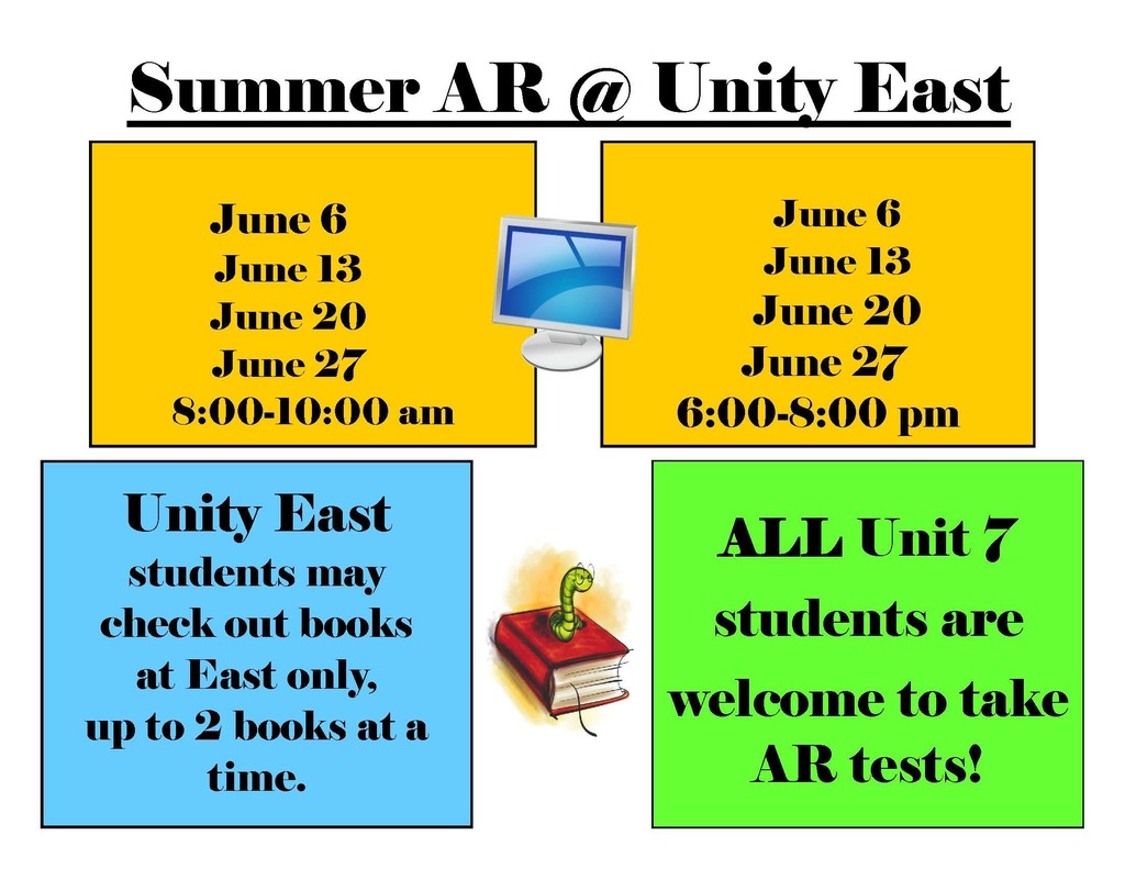 East Summer Library Schedule